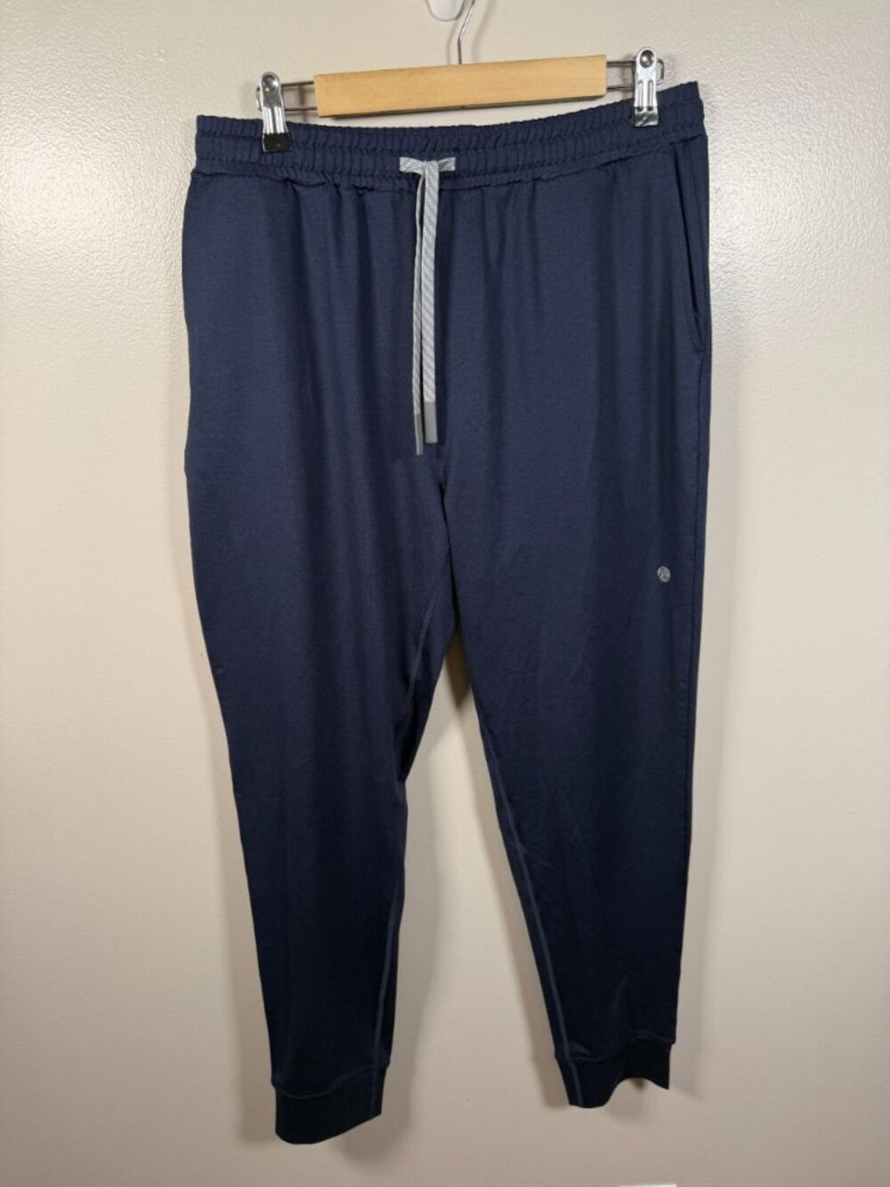 Rhoback Sprint Performance Jogger Pants Mens Size Medium Blue Athletic Active